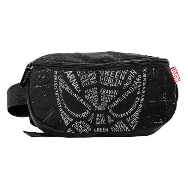 Чанта за колан BeUniq - Marvel - паяжина (SP24DD-510)