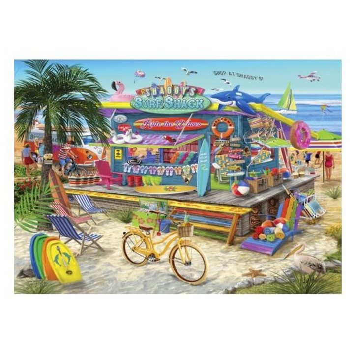 Puzzle Bluebird de 500 de piese - Shaggy's Surf Shack