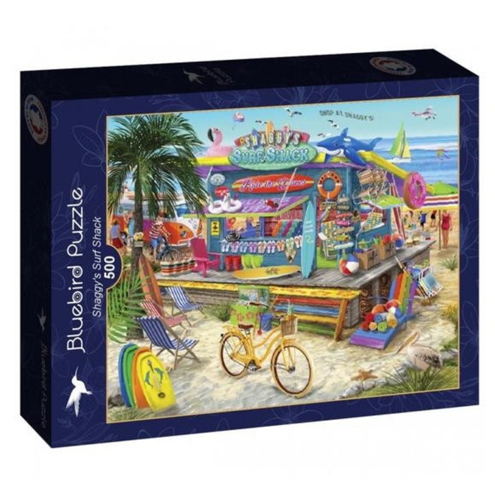 Пъзел Bluebird от 500 части - Shaggy's Surf Shack (90589)