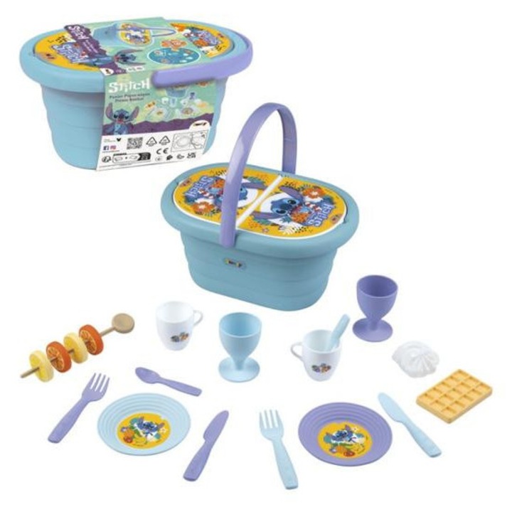 Smoby 312510 Stitch Piknik kosár