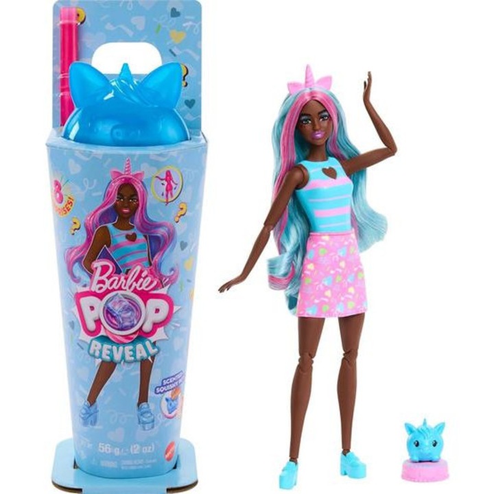 Papusa surpriza Barbie POP Slime Reveal Mattel