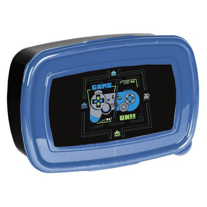 Пластмасова кутия за закуски Game - Game On (PP25GI-3022)
