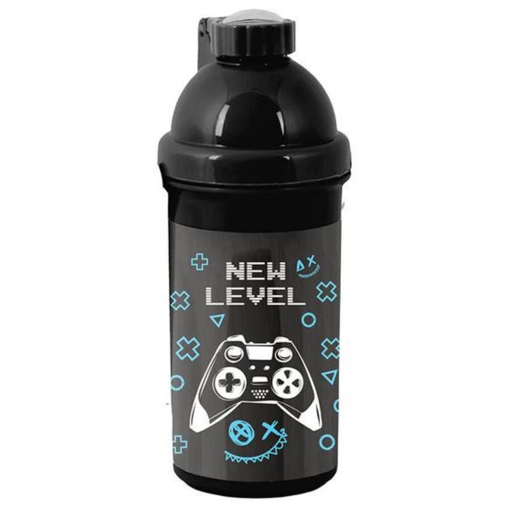 Пластмасова бутилка за игри - New Level (PP25GS-3021)