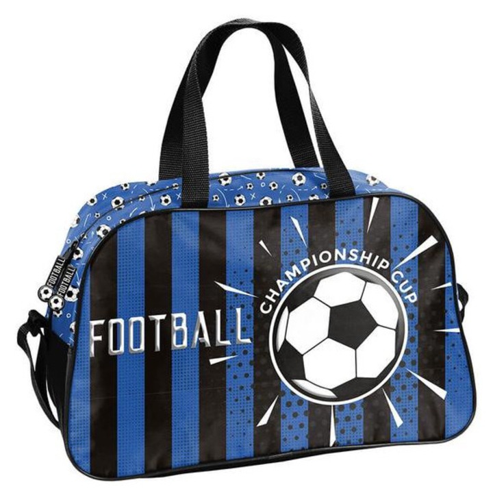 Футболна спортна чанта - раирана (PP25NG-074)