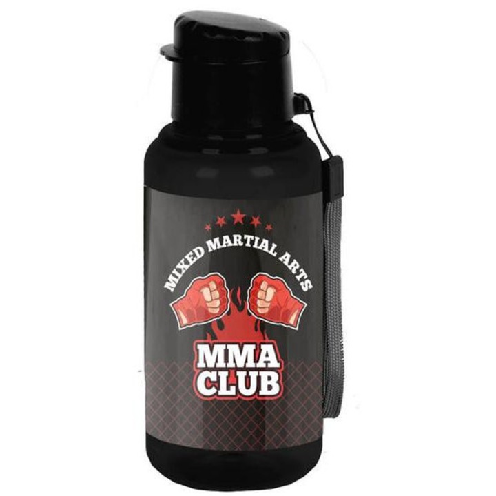 Пластмасова бутилка за вода MMA Club (PP25BO-3030)