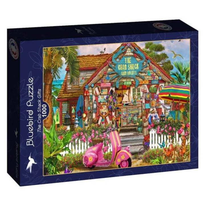 Пъзел Bluebird от 1000 части - Подаръци от The Crab Bark (90975)