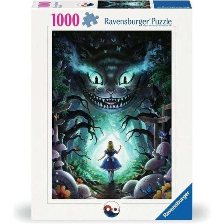 Puzzle Ravensburger 1000 piese - Aventurile cu Alice