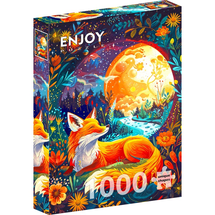 Puzzle 1000 piese Enjoy – Moon Fox