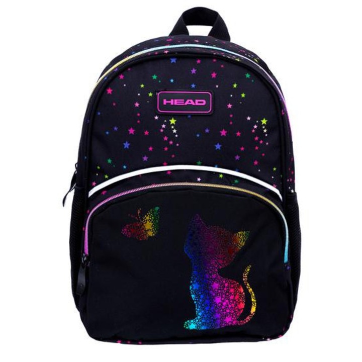 Rainbow Kitty - Golden Effect ovis hátizsák - Head (502025034)