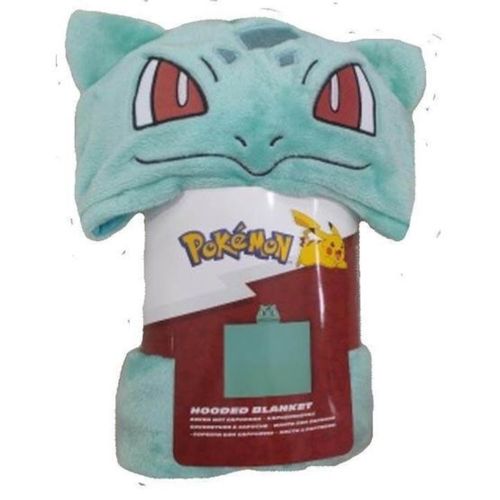 Pokemon kapucnis takaró - Bulbasaur (POK-610)