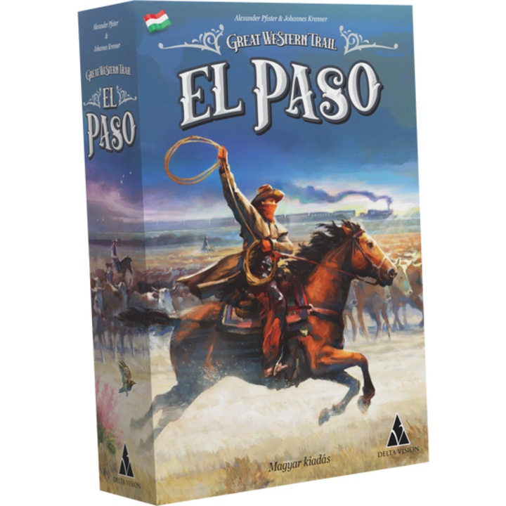A nagy western utazás - El Paso társasjáték (DEL34804)