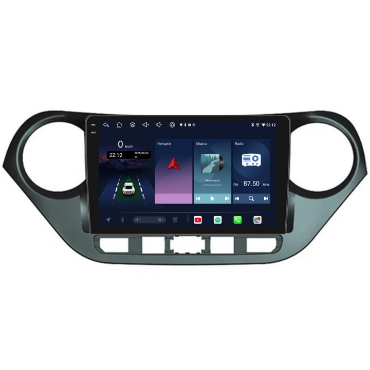 Navigatie PilotOn Hyundai i10 2013-2019 9 inch 6GB 128GB 8 CORE