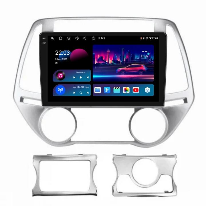 Navigatie PilotOn Hyundai i20 2008-2014 9 inch 4GB 64GB 8 CORE