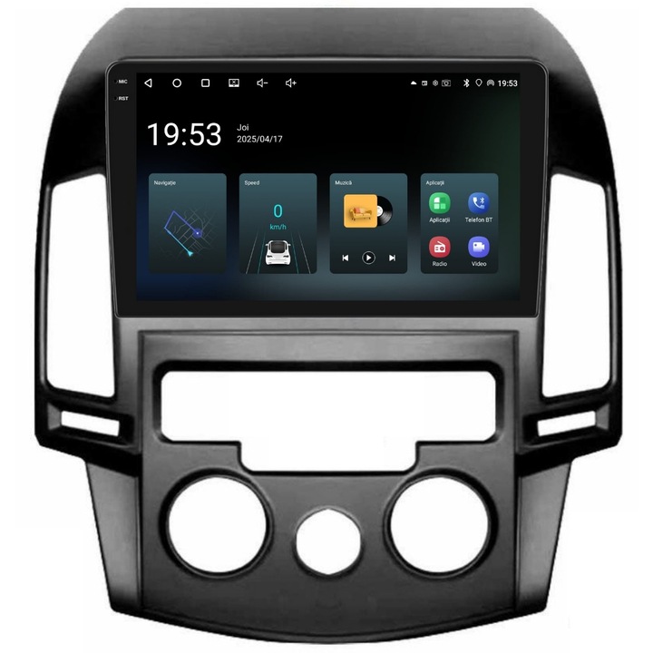 Navigatie PilotOn Hyundai i30 2007-2012 9 inch 4GB 64GB 4 CORE