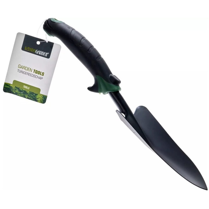 Koopman kerti lapát 35cm fekete-zöld fém ergonomikus