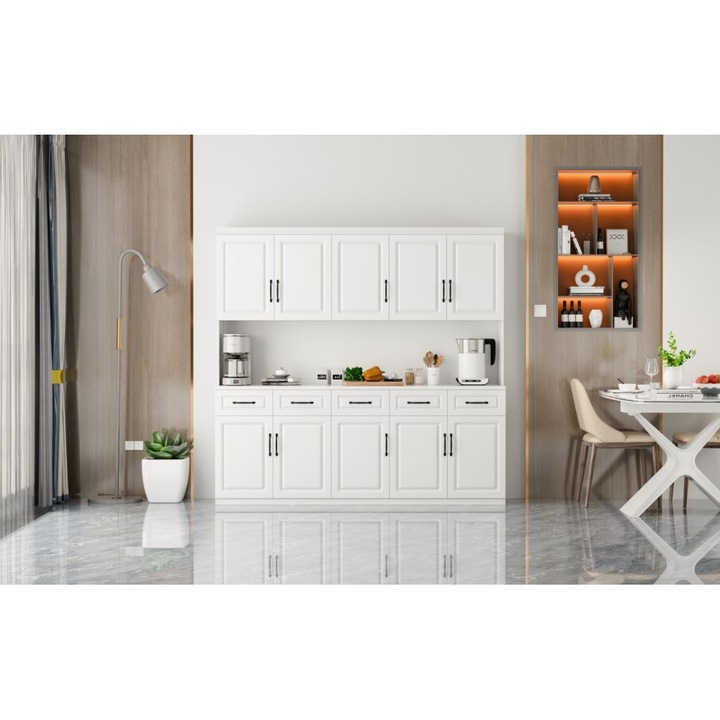 BUCATARIE ZQC 0.19,200 cm x40 cm x 190 cm, alb