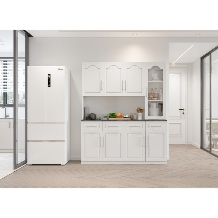 BUCATARIE ZQC 0.17 -160x 40 cm x 190 cm, alb