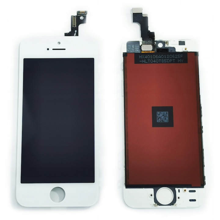 LCD kijelző + digitalizáló szett Apple iPhone 5S 5SE-hez, fehér