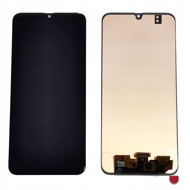 OLED екран за Samsung Galaxy A40s A407, 6.4'', резолюция 720x1560px, черен, пълен комплект