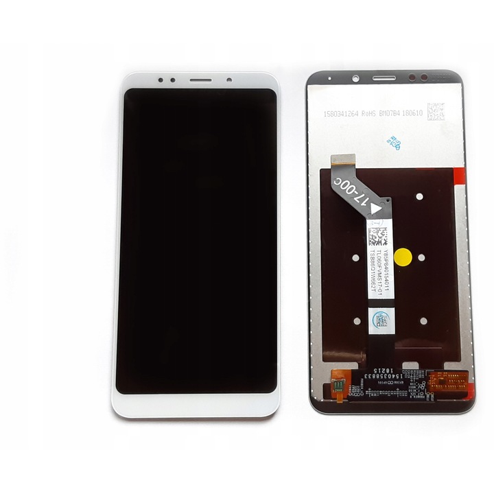LCD дисплей + дигитайзер за телефон Xiaomi Redmi 5 Plus, бял