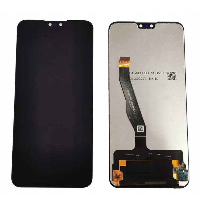 Дисплей за телефон, За Huawei Y9 2019, 6.5'', Пълен, LCD, 1080x2340px, Черен, Комплект