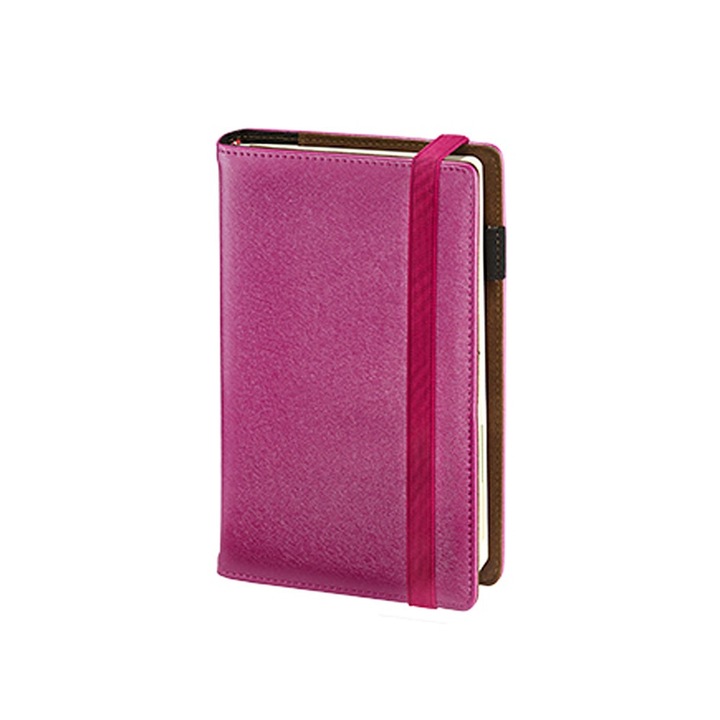 Agenda zilnica A5, Drops Office Collection, roz, inlocuibile, 2026