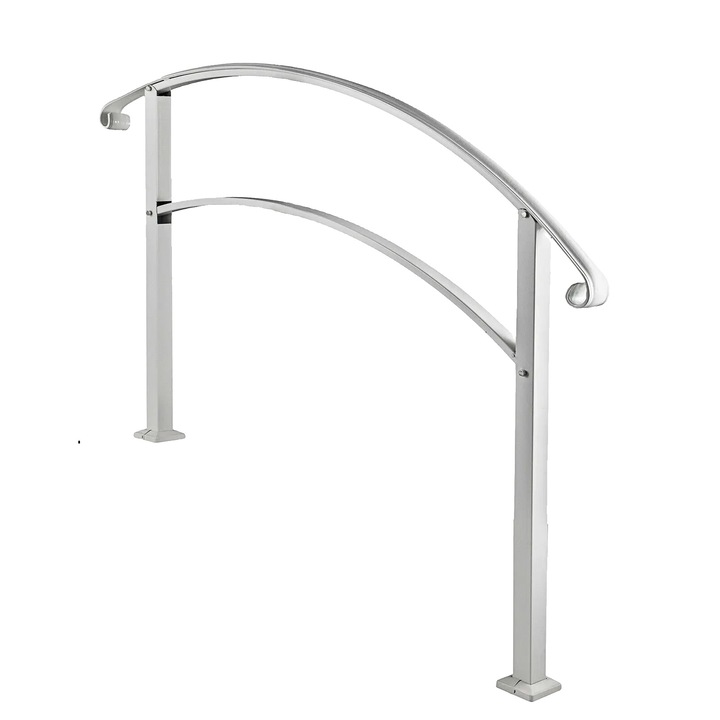 Balustrada pentru scari, 3 trepte, fier forjat