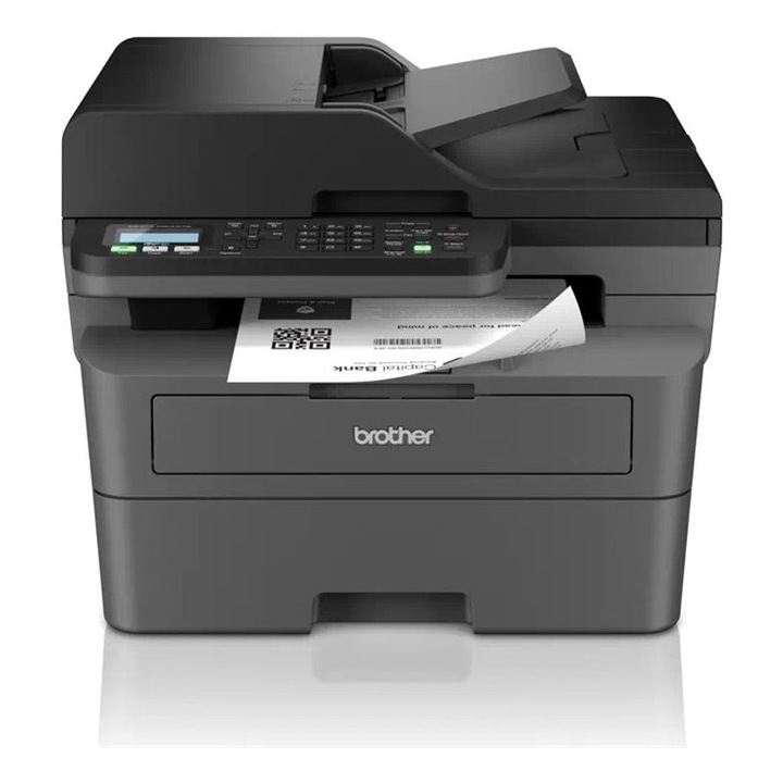 Imprimanta multifunctionala Brother MFC-L2800DW, laser monocrom, A4, fax, scaner, negru