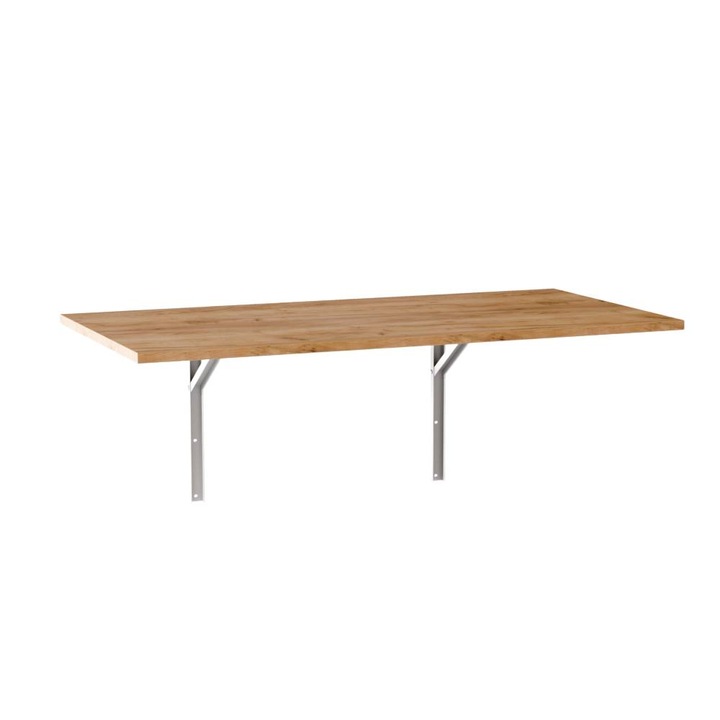 Сгъваема маса KOLM, 138x68 см, многоцветна, за кухня и малки пространства