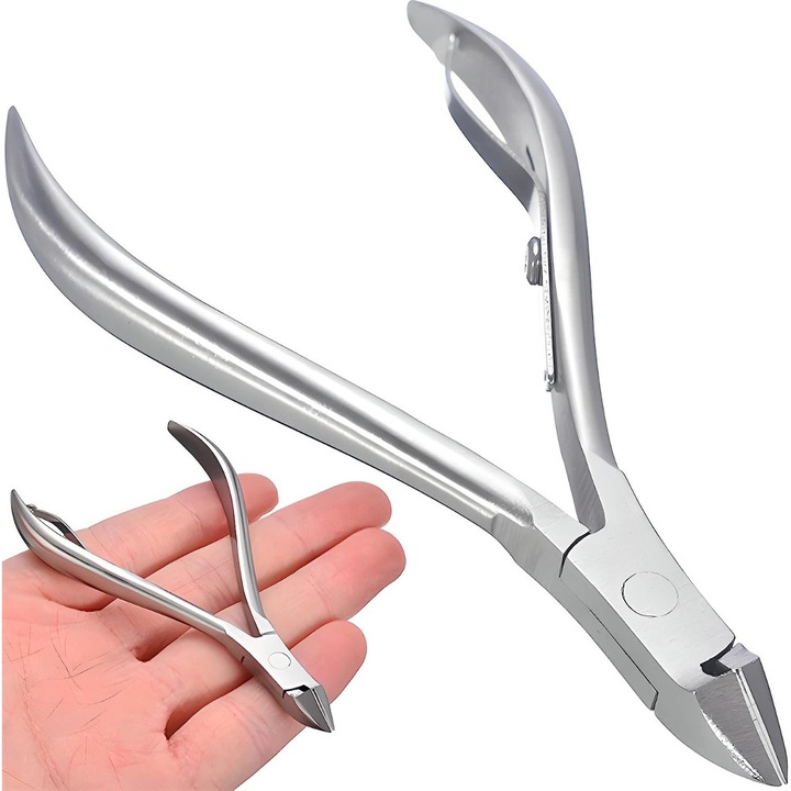 Cazki pentru cuticule, Luka, inox, 10,2x5,6cm, argintii