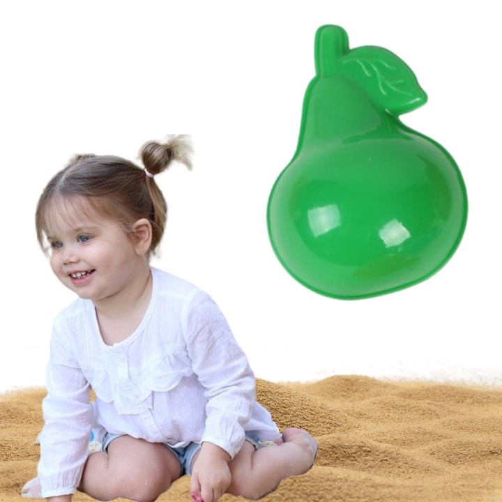 Пясъчна форма TechnoK, плодов модел, многоцветна, 14x11x6 см