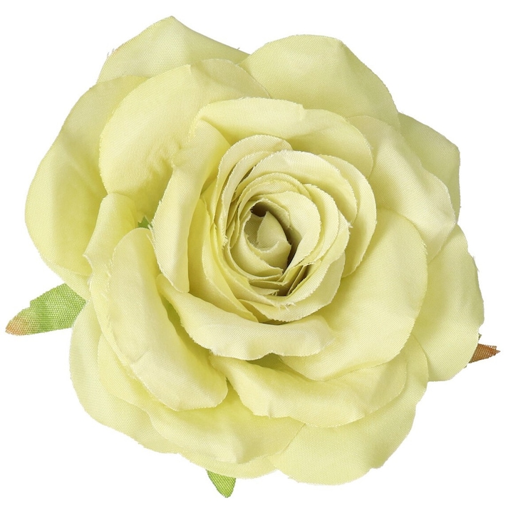 Coroana de flori artificiala, Luka, roza, 10x6,5cm, verde