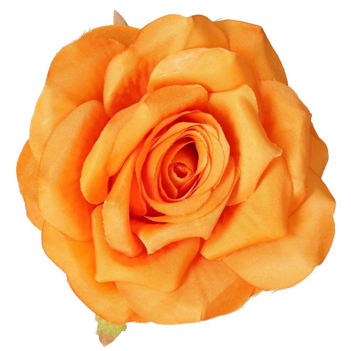 Coroana de flori artificiala, Luka, roza, portocalie, 10x6,5cm