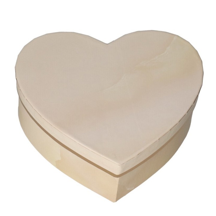 Cutie pentru flori in forma de inima, Luka, 15x14,5x6cm