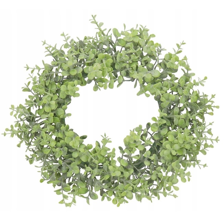 Coronita decorativa, 32 cm, verde