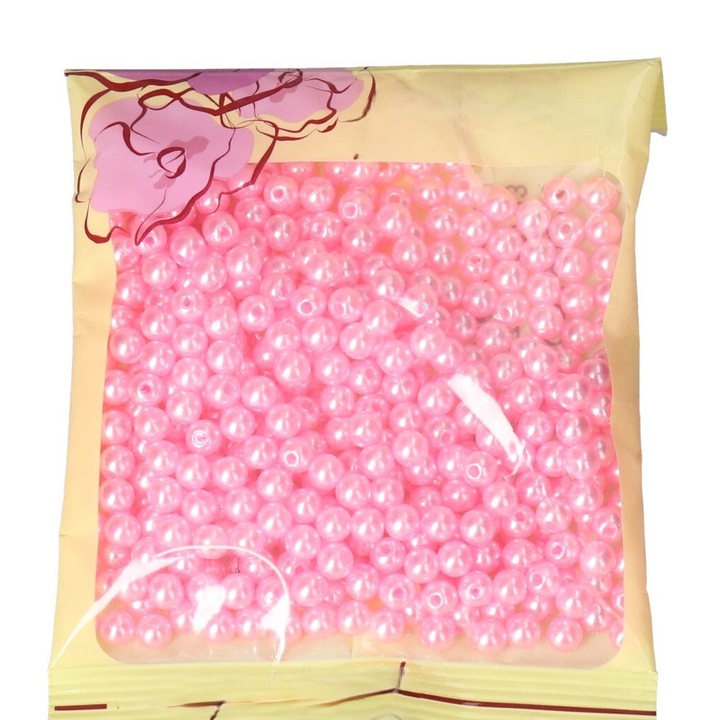 MARGELE PERLE CU GAURA 6 MM 400 BUC