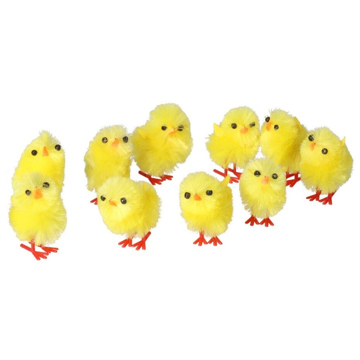 Set 10 puisori de Paste, Luka, 3x2cm, moi si pufosi