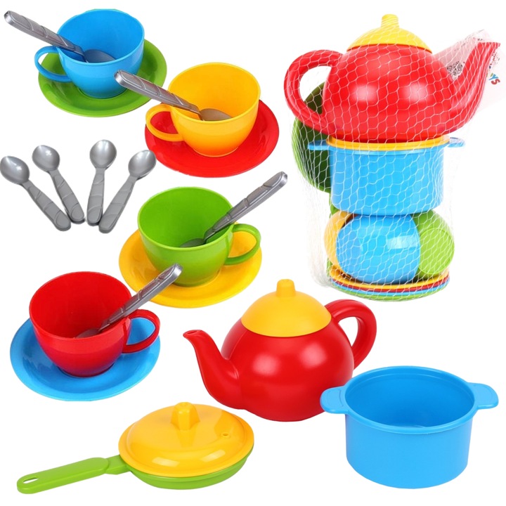 Set vesela copii Technok, 20x10x10cm, multicolor