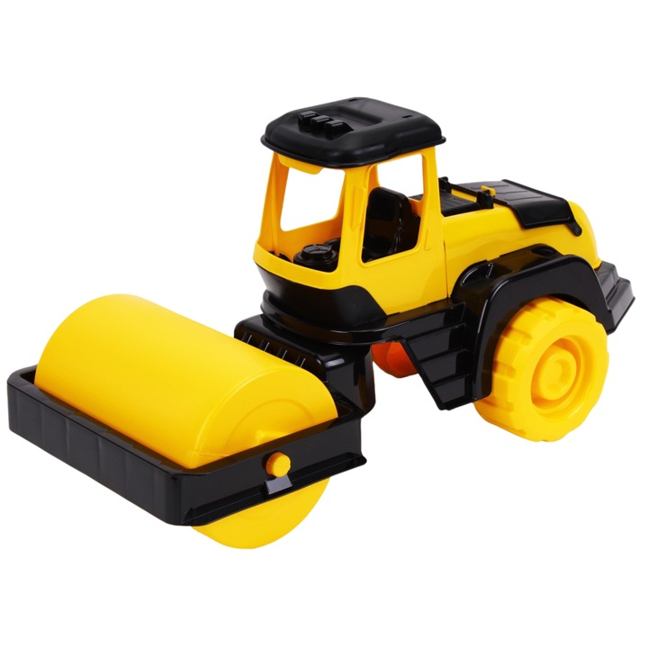 Tractor Compactor rutier, Maksik, interactiv, 40x40x37cm, pentru copii 3+