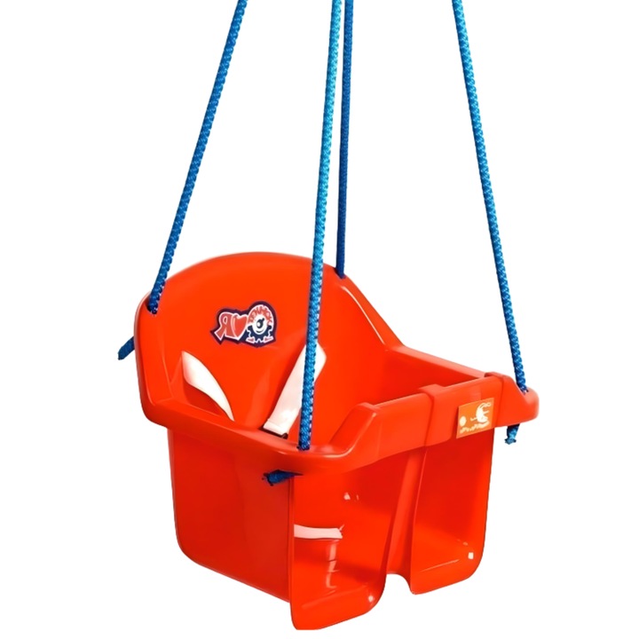 Детска люлка TechnoK, Модерен дизайн, 36x31x25см, Червен