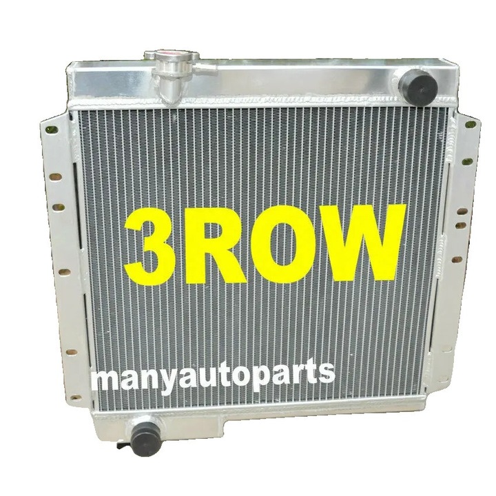 Radiator din aluminiu, 3 nuclee, 62mm grosime, pentru Toyota Land Cruiser BJ40 BJ42
