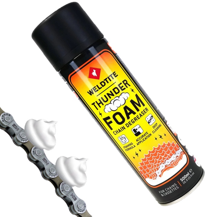 Thunder Foam lánczsírtalanító, Weldtite, 500ml, citrus illat