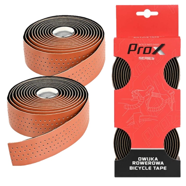 Set 2x Banda ghidon, maro, ProX, 200 cm, EVA