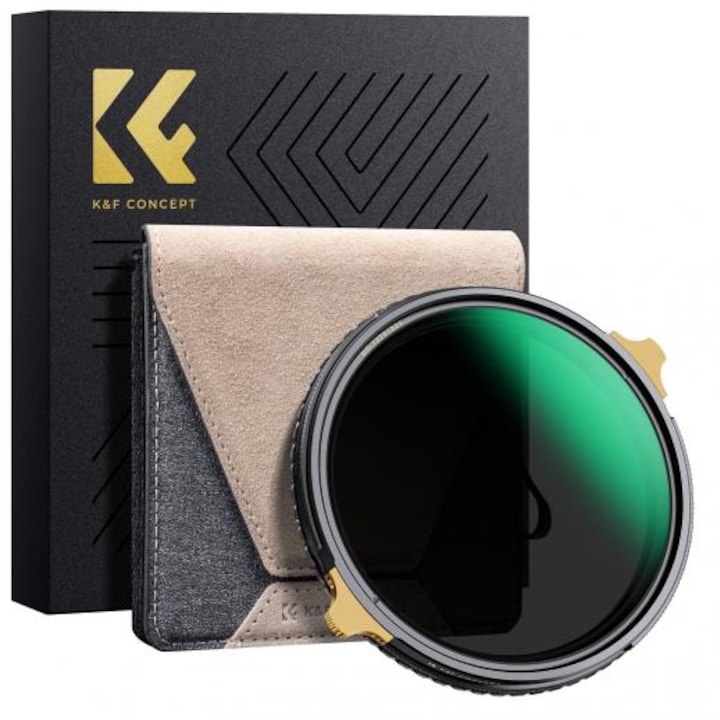 Филтър 2 в 1 K&F Concept 77mm Nano-X CPL ND2-ND32 Japan Optics KF01.2002