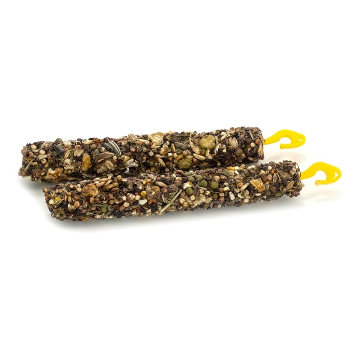 Sticks Snack pentru rozatoare, cu coacaze si iarba, 115g