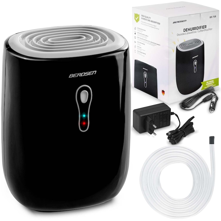 Berdsen páramentesítő, 800ml, 22.5W, 14x16x23cm, Peltier technológia, nagy hatékonyságú, csendes