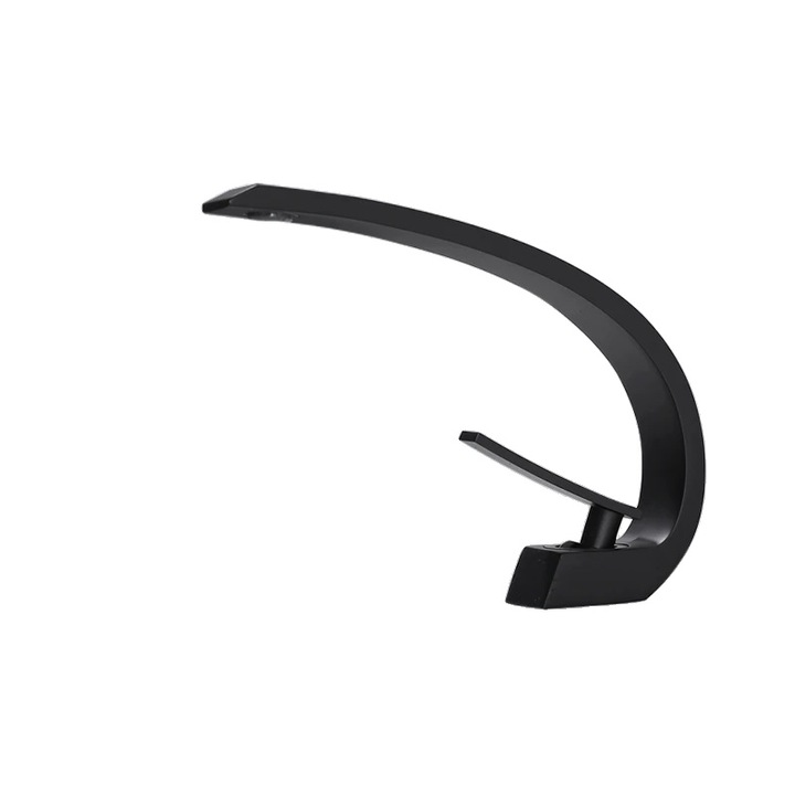 Комплект скоби за пилотни лагери, плъзгащ чук, 8 скоби, 105 мм, 390 мм, матово черно, размери 47x21x8 см