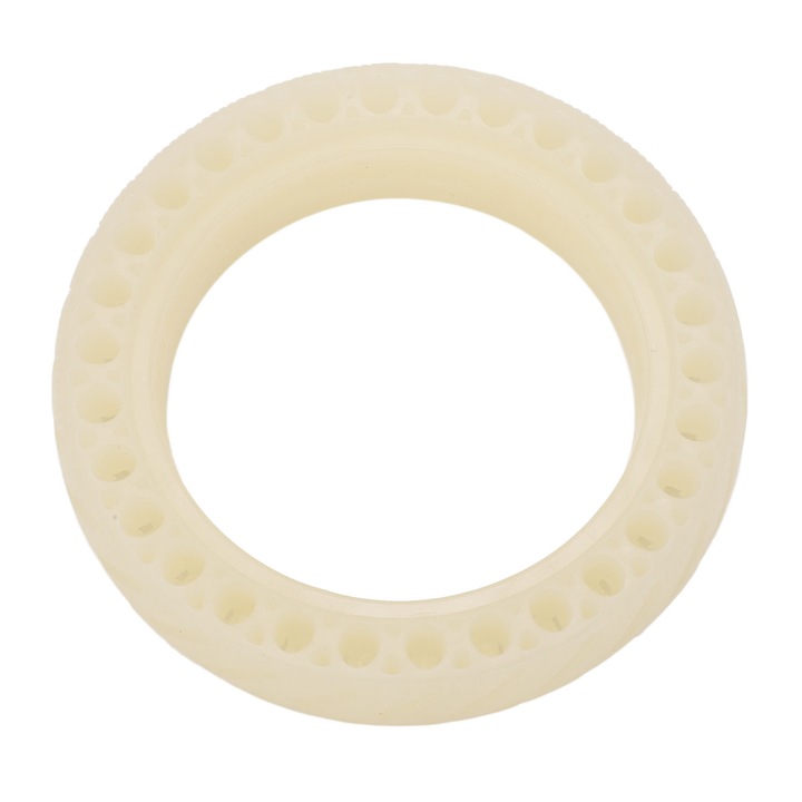 Tömör gumiabroncs rollerhez, 8.5 inch, méhsejt mintás, világoskék, 205x50mm