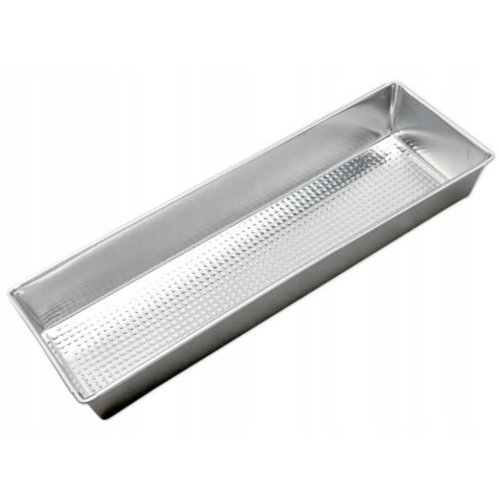 Tava de copt, pentru cozonac, argintiu