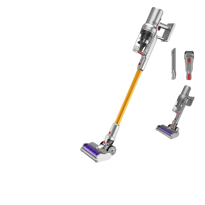 Aspirator pentru curatarea covoarelor, 450W, 11kPa, 1,8L, set cu 6 capete de curatare